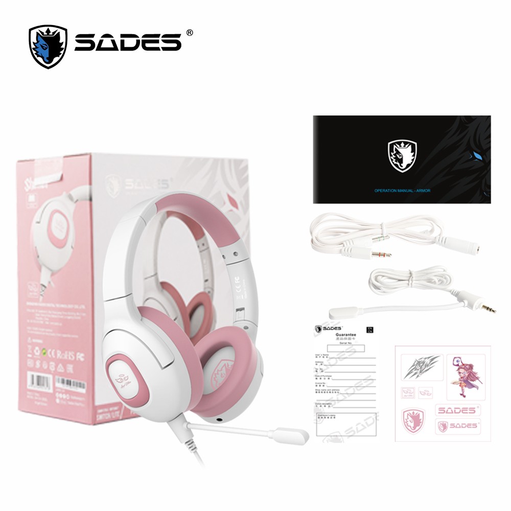 SADES SHAMAN LEARNING & GAMING HEADSET